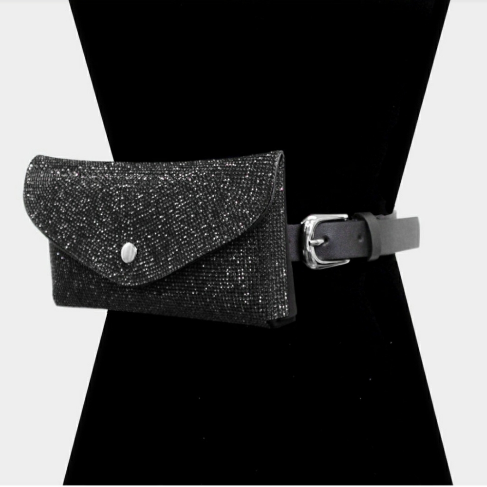 *NWT* Rhinestone Fanny Pack - Picture 10 of 17